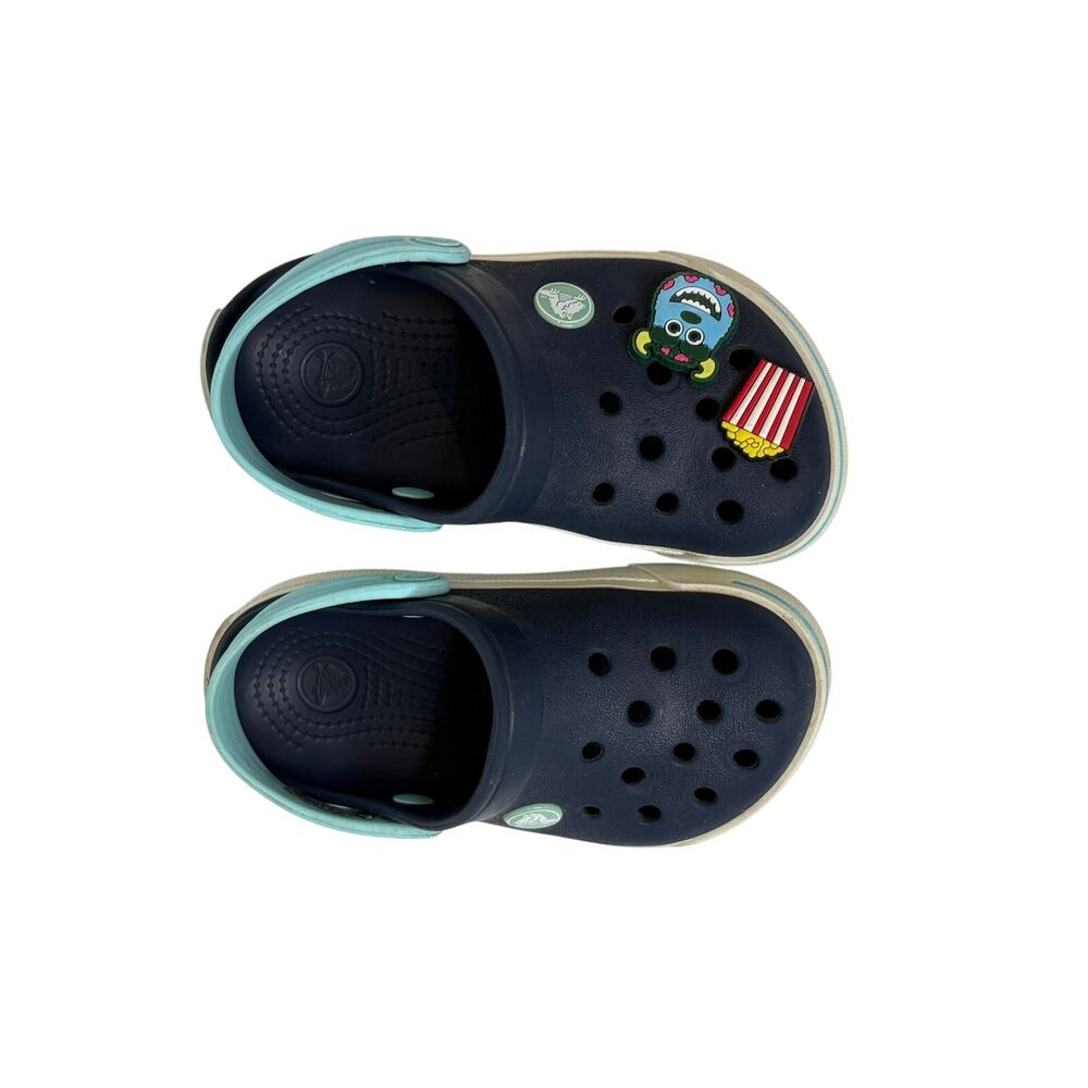 Crocs Crocband Clogs Blue‎ Slip on Shoe Water Shoe Waterproof sz 8/9 Kids